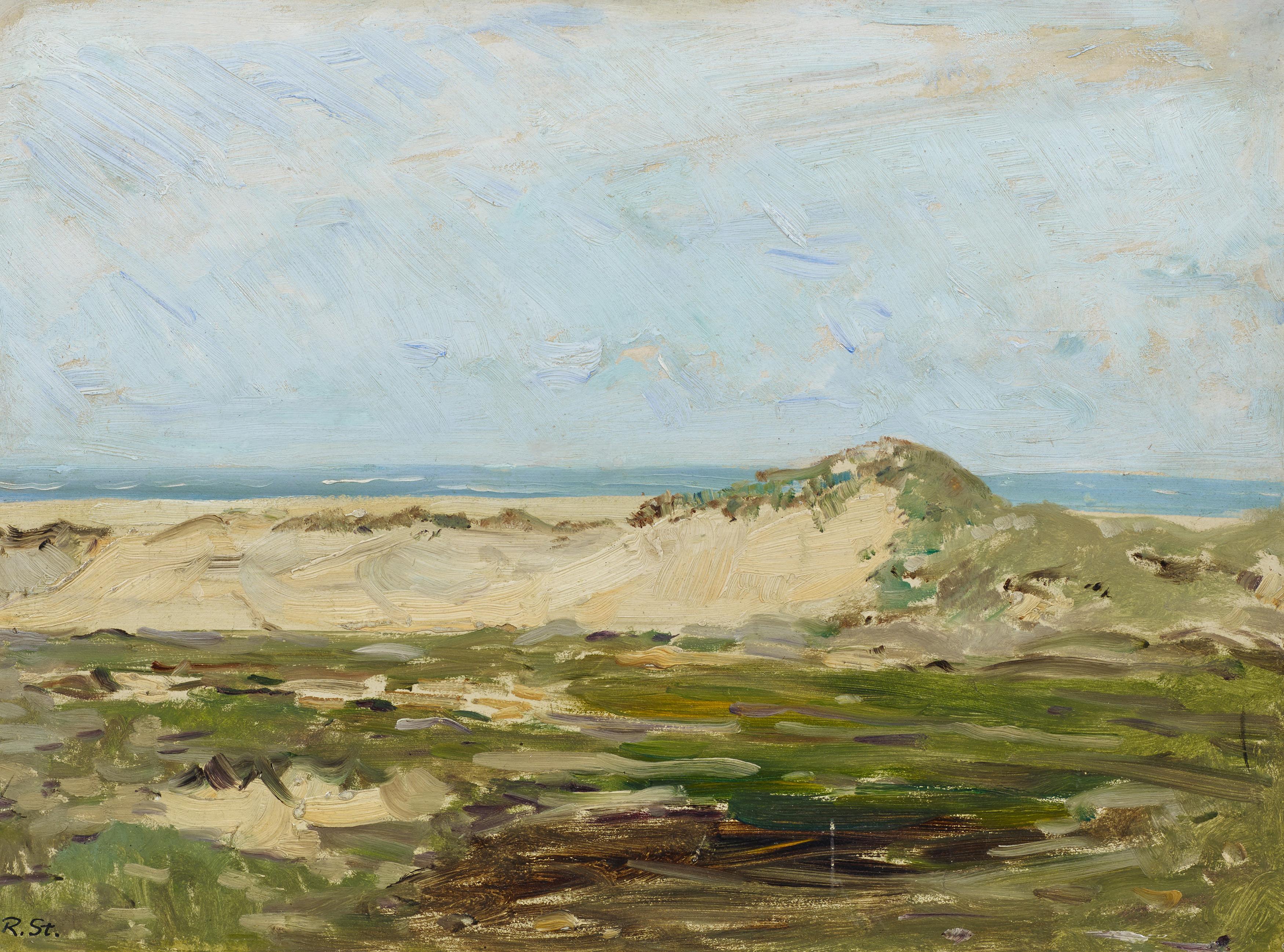 Robert Hermann Sterl - In den Dünen von Amrum.
