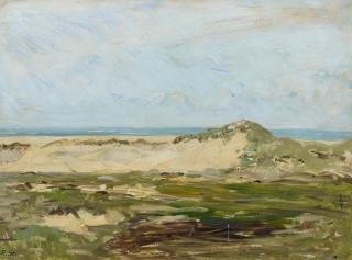 Robert Hermann Sterl - In den Dünen von Amrum.