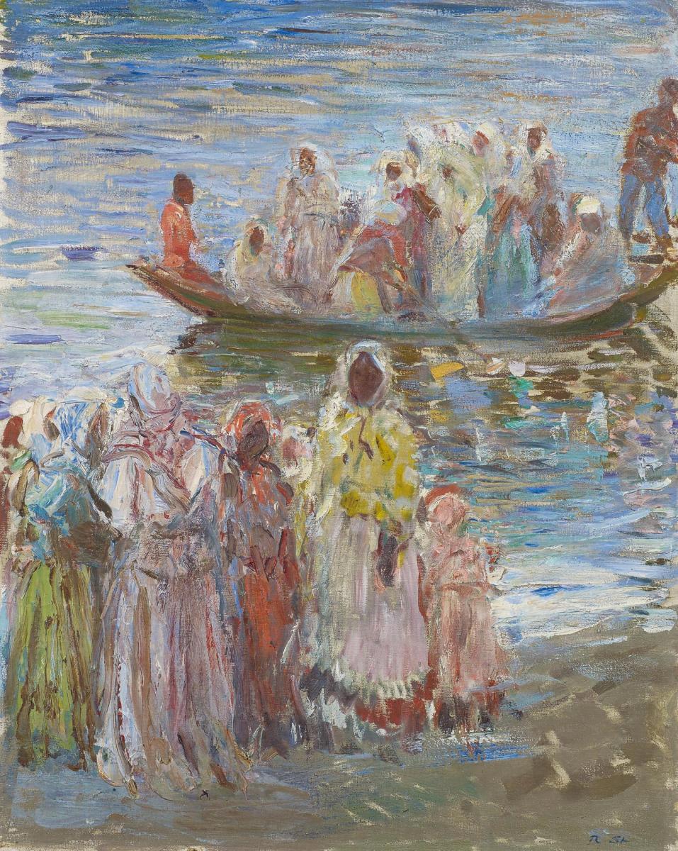 Robert Hermann Sterl - Prozession bei Simbirsk