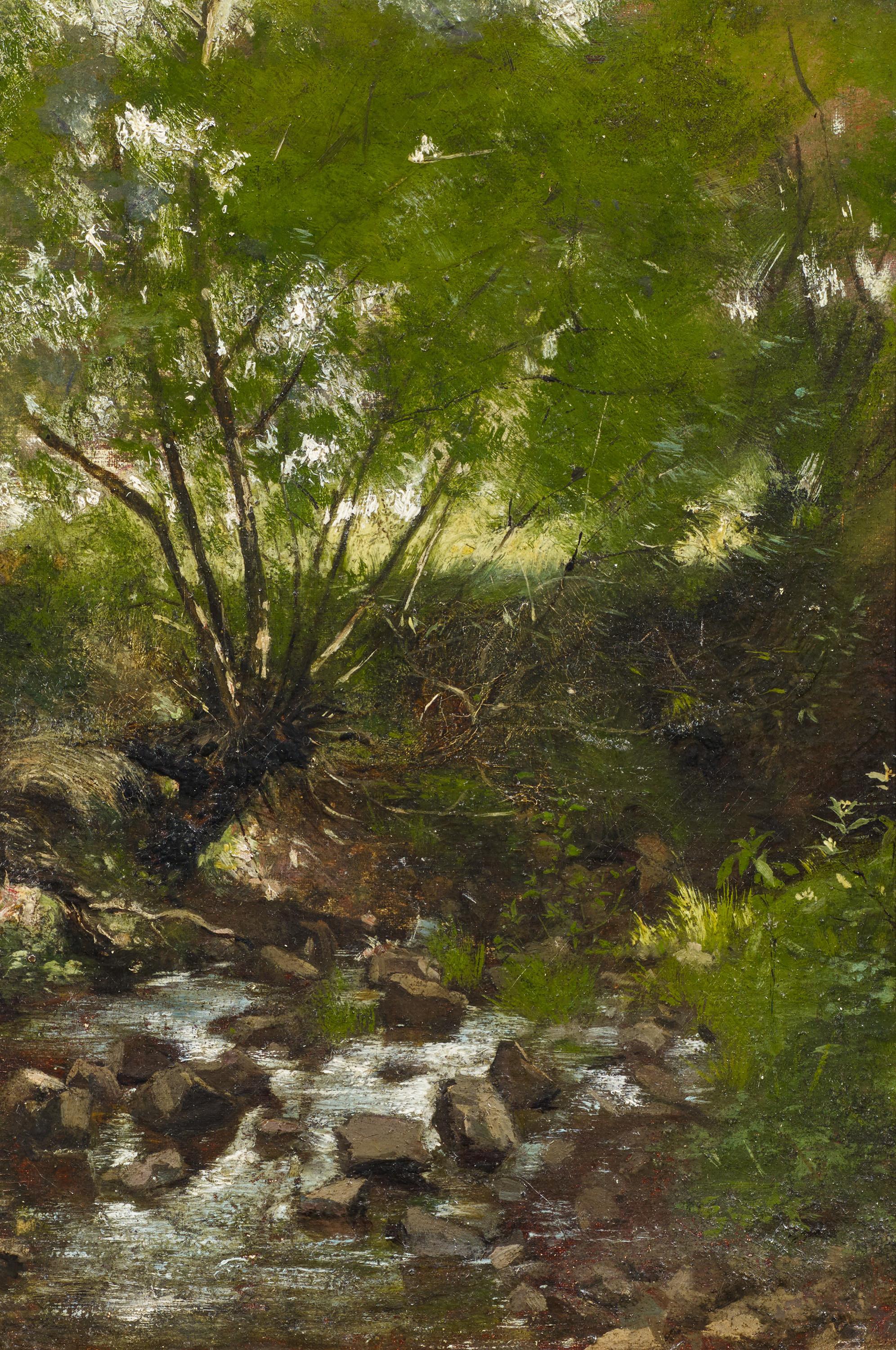 Robert Hermann Sterl - Waldlandschaft.