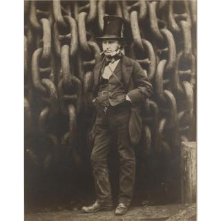 Robert Howlett - Isambard Kingdom Brunel By The Launching Chains Of The Great Eastern, 1857