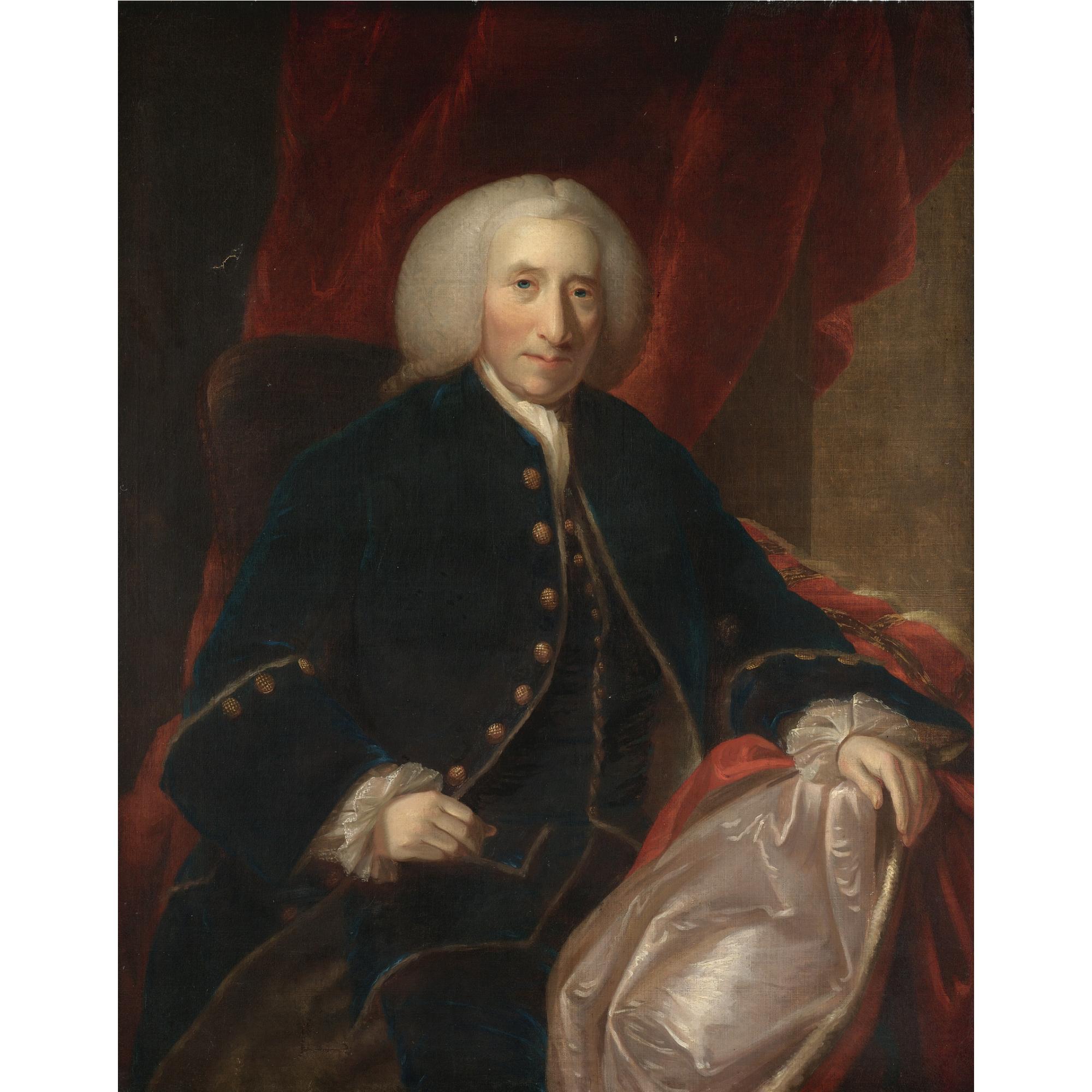 Robert Hunter - Portrait Of A Nobleman, Probably Nicholas Loftus, Viscount Loftus Of Ely (C.1687-1763)