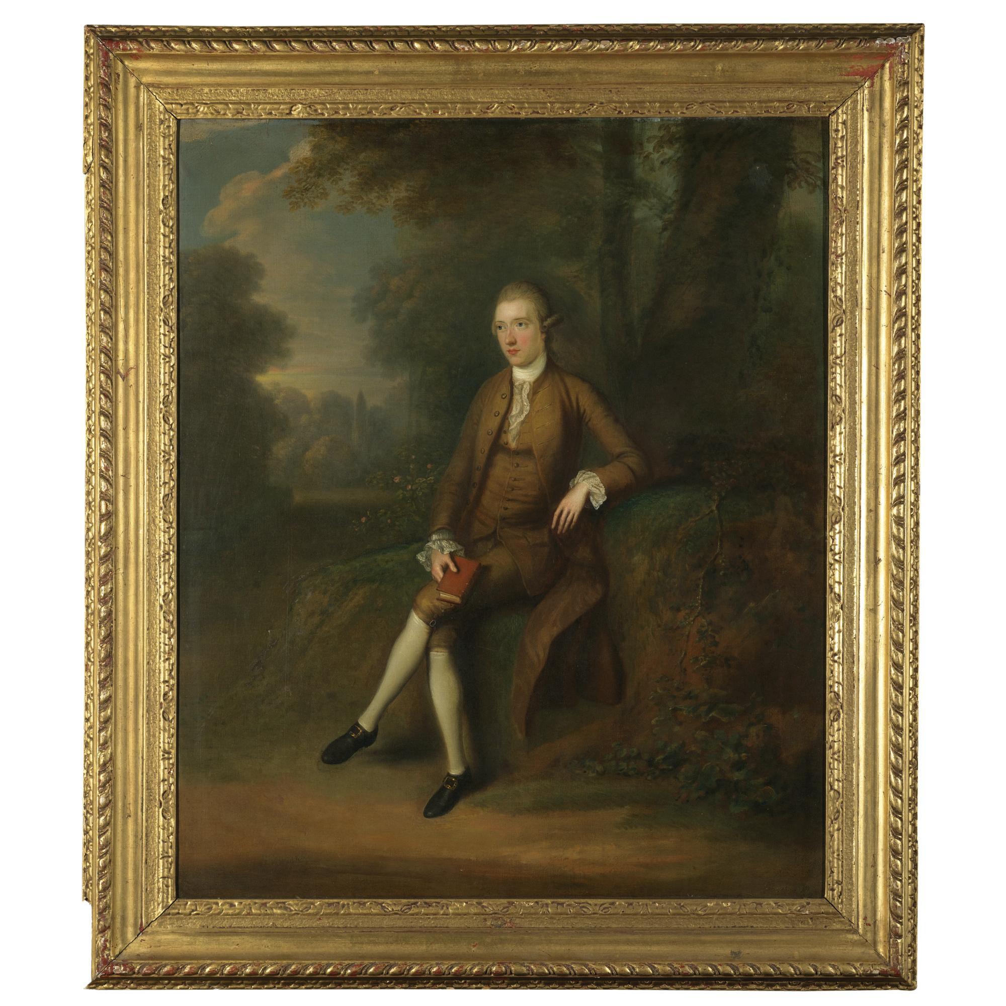 Robert Hunter - Portrait Of Hercules Rowley, 2Nd Viscount Langford (1737-1796)