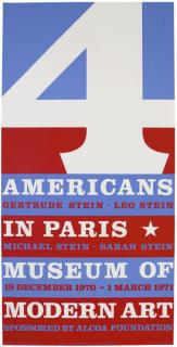 Robert Indiana - 4 Americans in Paris