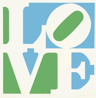 Robert Indiana - A Garden Of Love (Sheehan 126-131)
