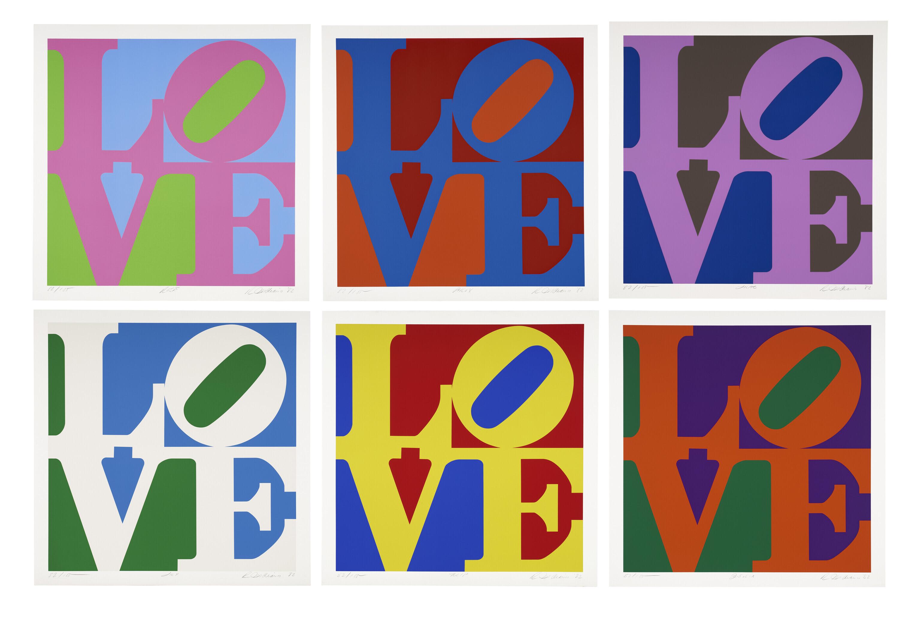 Robert Indiana - A Garden of Love