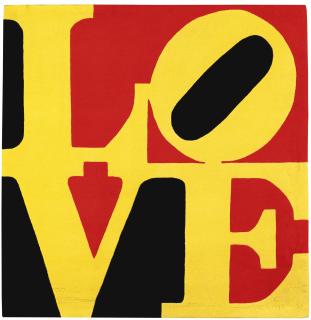 Robert Indiana - Classic Lovewool Rug