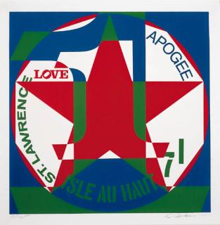Robert Indiana - Decade: Autoportraits, Vinalhaven Suite (S. 114-123)