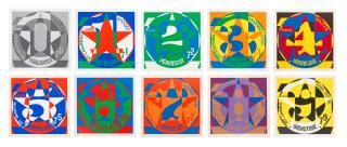 Robert Indiana - Decade: Autoportraits Vinalhaven Suite