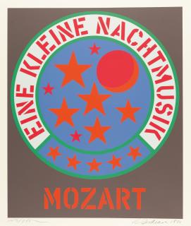 Robert Indiana - Eine kleine Nachtmusik.