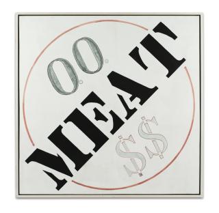 Robert Indiana - From The Set Of Red Eye Of Love (Meat)