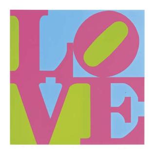 Robert Indiana - Garden of Love (S. 126-31)
