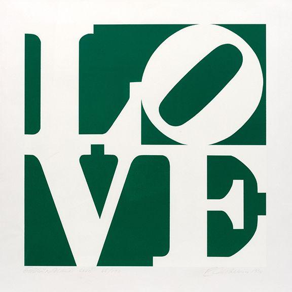 Robert Indiana - Greenpeace Love
