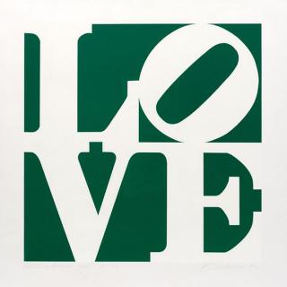 Robert Indiana - Greenpeace Love