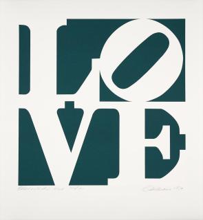 Robert Indiana - Greenpeace Love