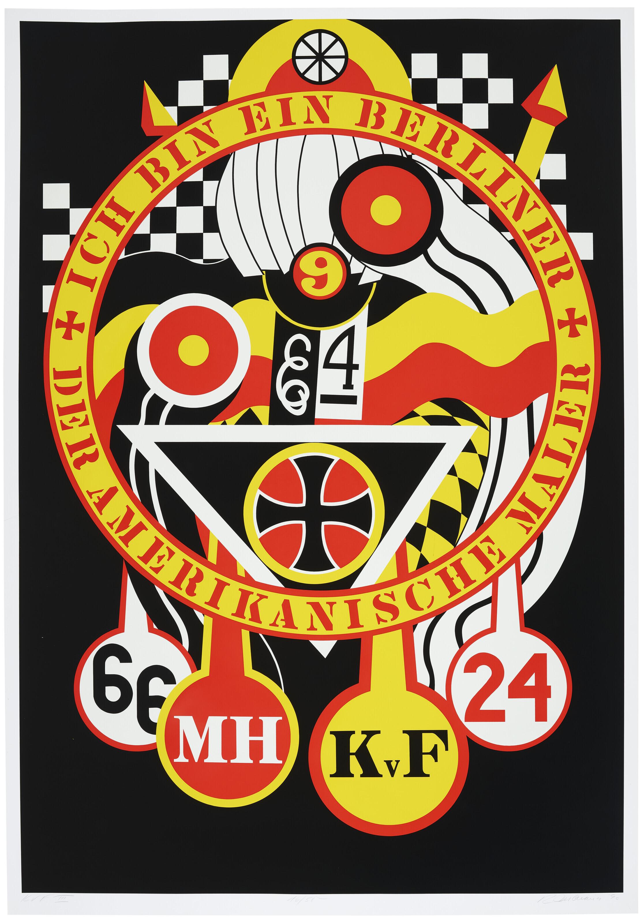 Robert Indiana - Hartley Elegies: The Berlin Series: one print