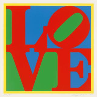 Robert Indiana - Heliotherapy Love.