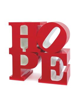Robert Indiana - Hope (Red/White)