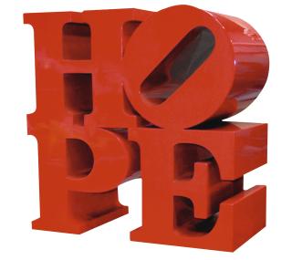 Robert Indiana - Hope (Red)