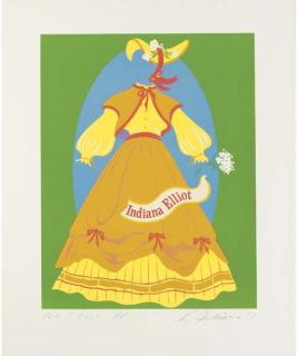 Robert Indiana - Indiana Elliot, from The mother of us all