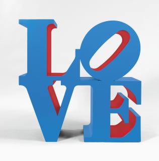 Robert Indiana - Love (Blue Outside Red Inside)