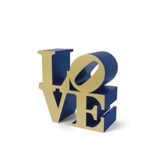 Robert Indiana - Love Gold / Blue