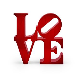 Robert Indiana - LOVE (red)