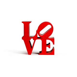 Robert Indiana - LOVE (red)