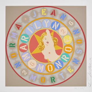 Robert Indiana - Marilyn Monroe (Aus: American dream).