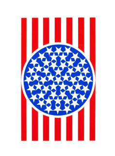 Robert Indiana - New Glory Banner, From The \'American Dream Portfolio\'