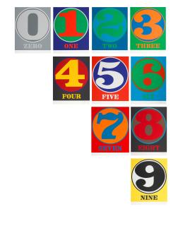 Robert Indiana - Numbers 10