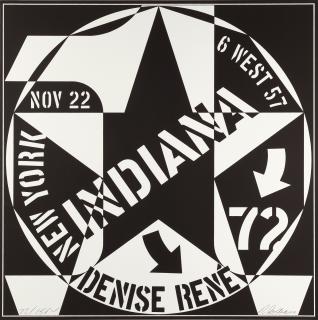 Robert Indiana - Ohne Titel (Galerie Denise René New York).