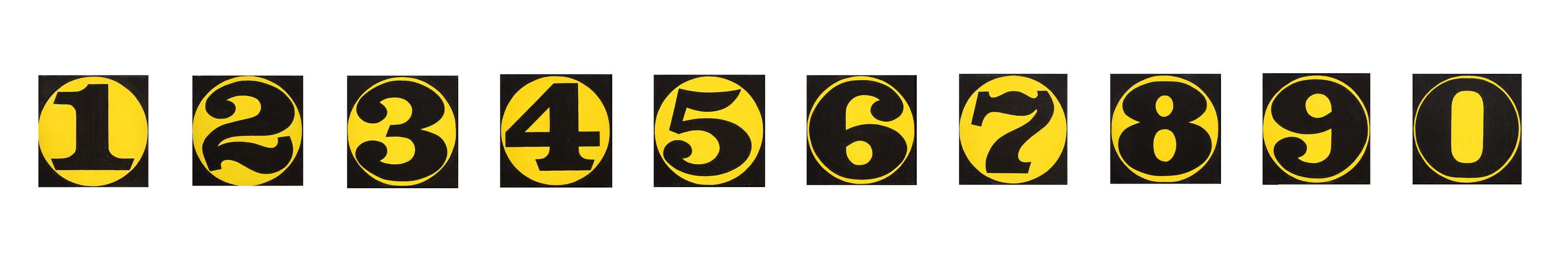 Robert Indiana - One Through Zero