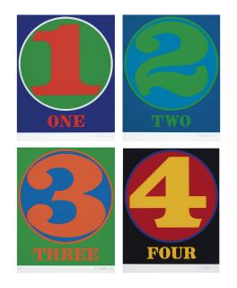 Robert Indiana - Robert Creeley, Numbers, Edition Domberger And Galeria Schmela, Stuttgart And Dusseldorf, Germany, 1968 (Sheehan 56)