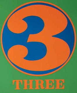 Robert Indiana - Robert Creeley, Numbers, Stuttgart and Düsseldorf, Edition Domberger and Gallery Schmela, 1968 (Schellmann 56)