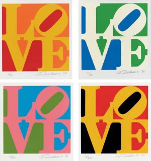Robert Indiana - Robert Indiana, The Book of Love, New York, American Images Editions, 1997