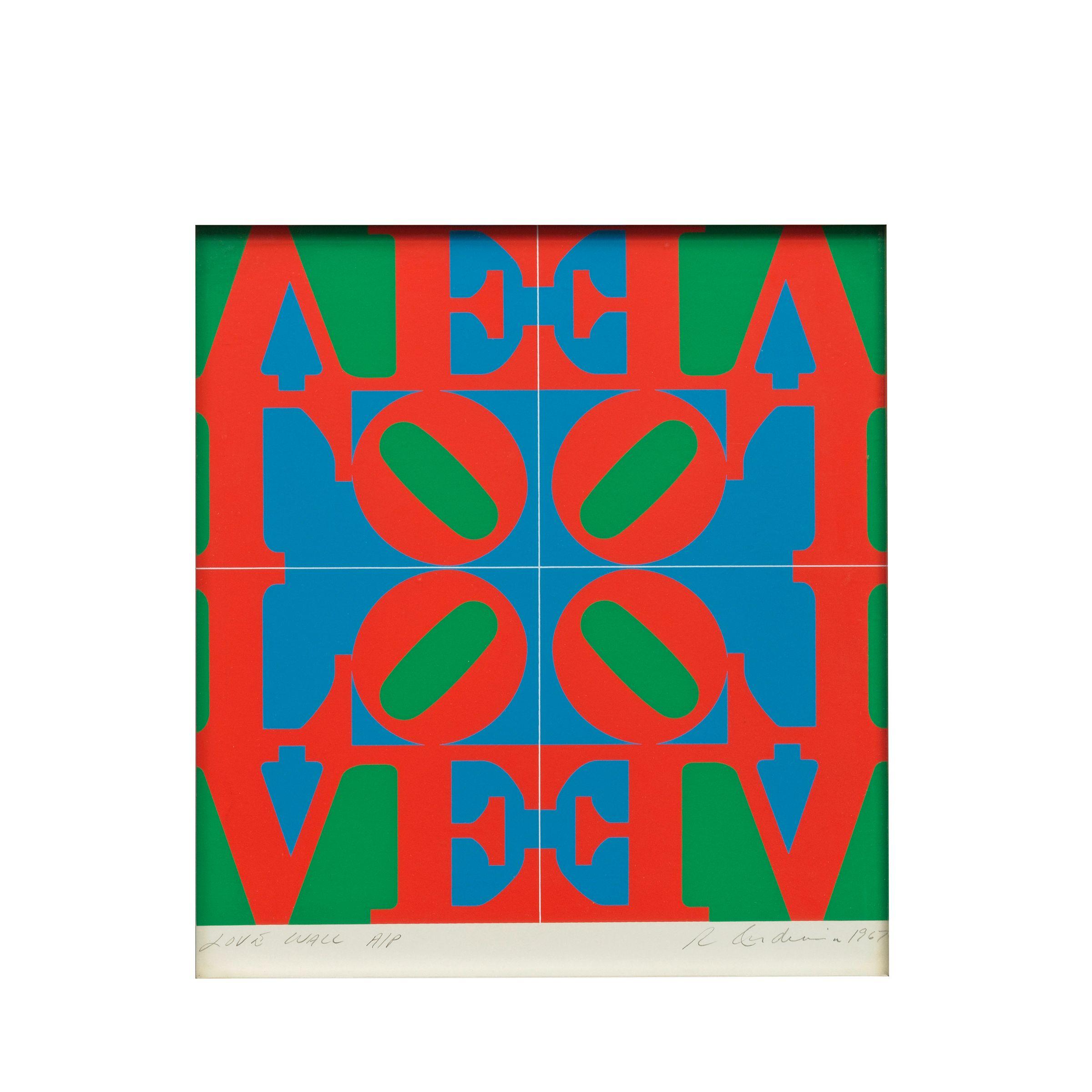 Robert Indiana - Small Love Wall