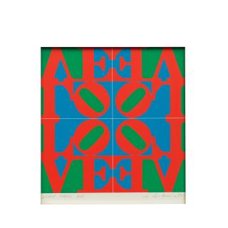 Robert Indiana - Small Love Wall