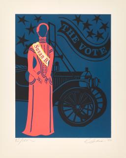 Robert Indiana - Susan B. Anthony, From The Mother Of Us All
