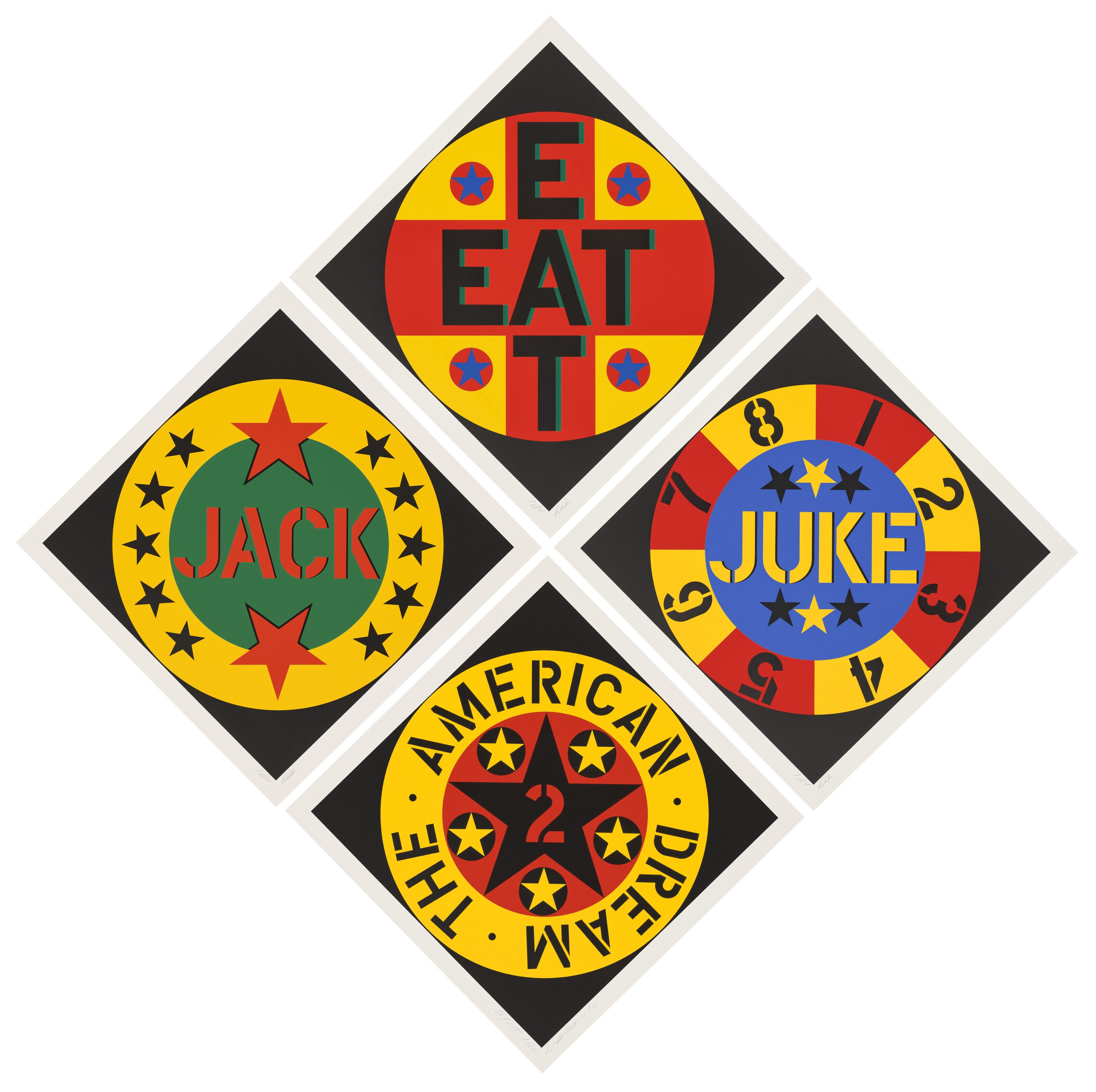 Robert Indiana - The American Dream No. 2