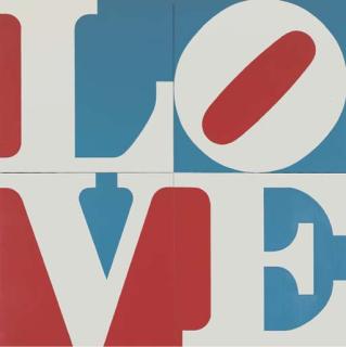 Robert Indiana - The Great American Love (Love Wall)