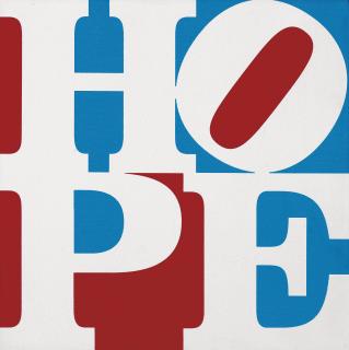 Robert Indiana - Untitled (Hope)