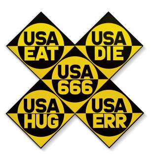 Robert Indiana - USA 666, The 6th American Dream