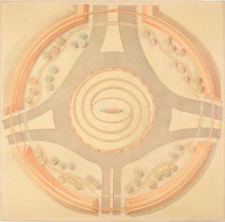 Robert Irwin - South Roundabout, Proposed 1992 (project pending), Las Vegas, 1992