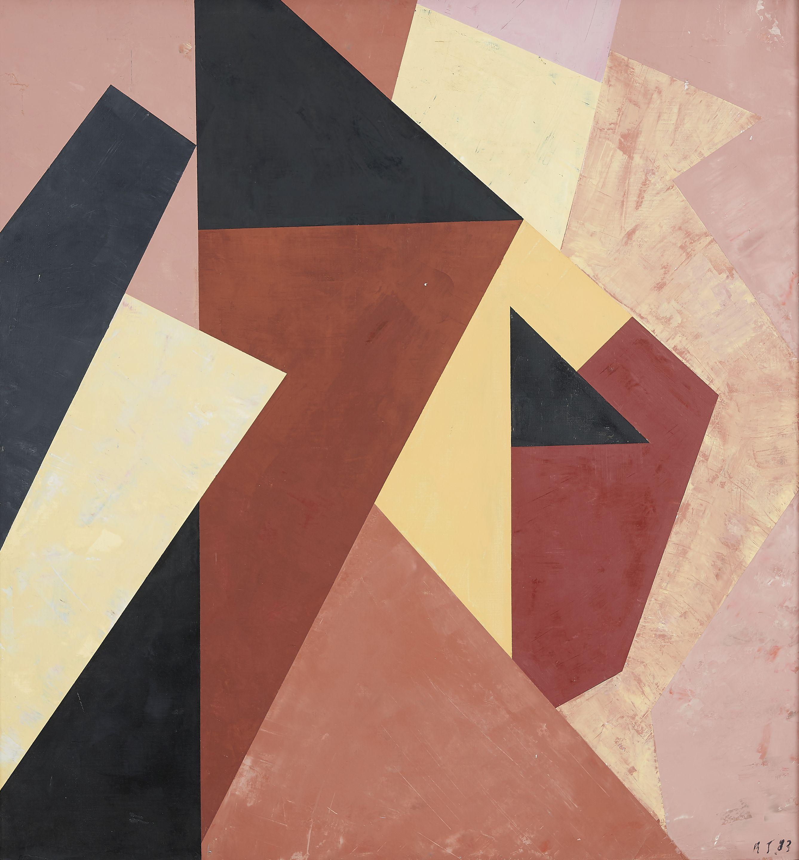 Robert Jacks - Darting Rocks, 1983