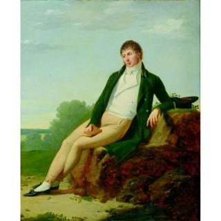 Robert-Jacques-François-Faust Lefevre - Portrait D\'Homme