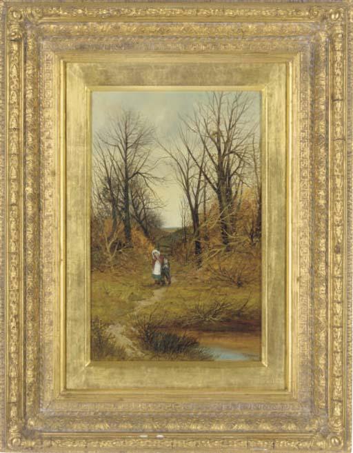 Robert John Hammond - Children by a pond