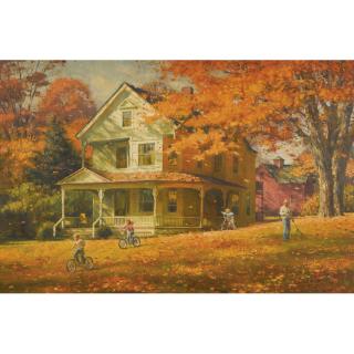 Robert Kennedy Abbett - Raking Day