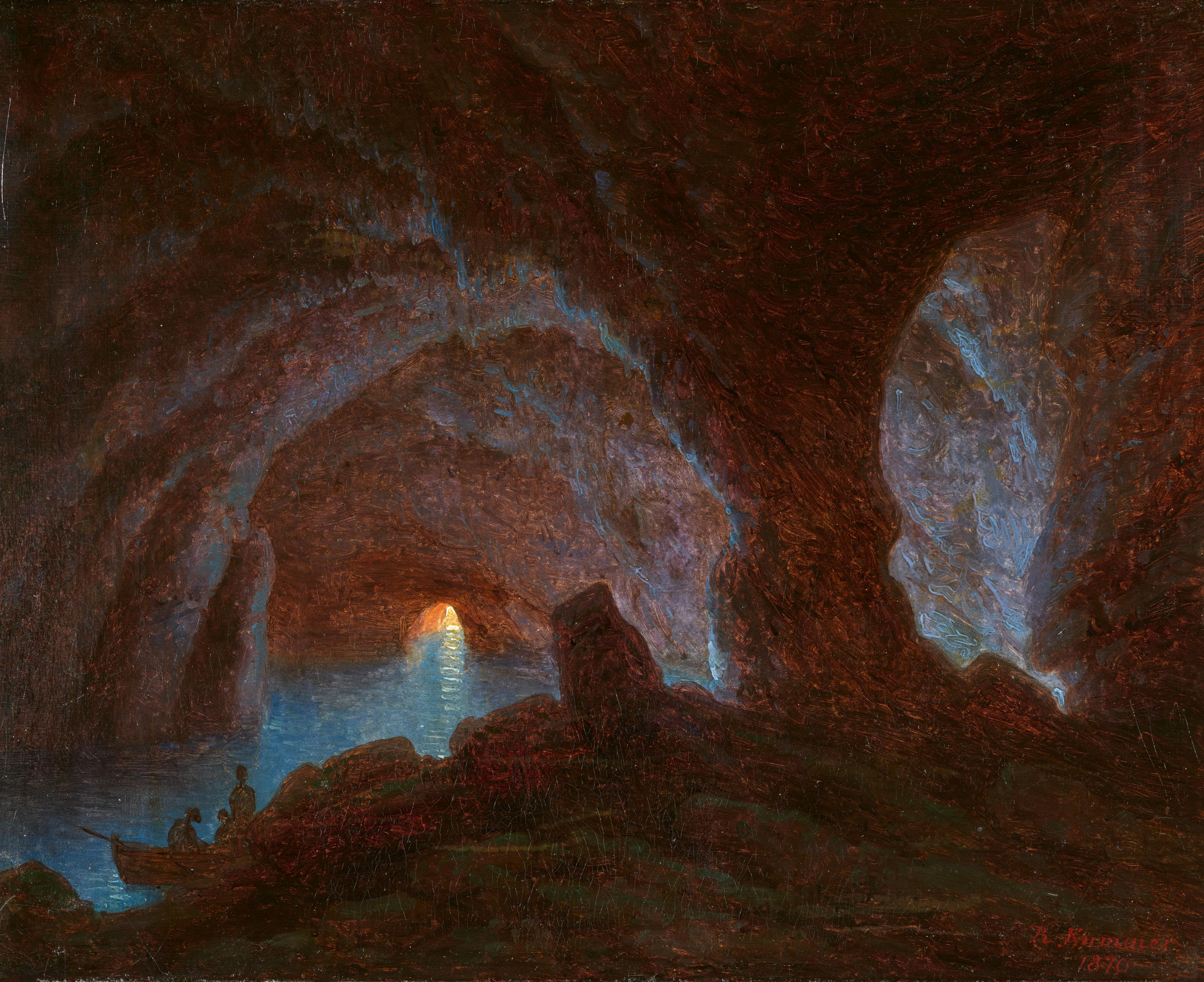 Robert Kummer - Die Blaue Grotte auf Capri