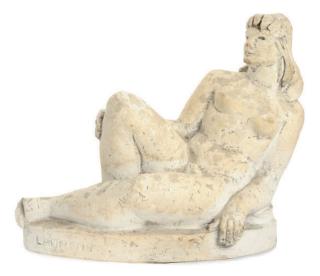 Robert Laurent - Reclining female nude